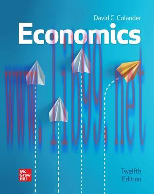 [PDF]ISE Ebook Economics 12th Edition [David C. Colander]