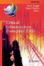 [PDF]Critical Infrastructure Protection XVII: 17th IFIP WG 11.10 International Conference, ICCI...