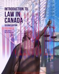 [PDF]Introduction to Law in Canada 2ND EDITION [John Foirlie]