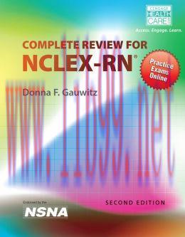 [AME]Delmar's Complete Review for NCLEX-RN, 2nd Edition (Original PDF)