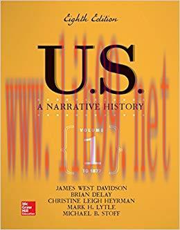 (PDF)US: A Narrative History Volume 1: To 1877 8th Edition