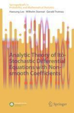 [PDF]Analytic Theory of Itô-Stochastic Differential Equations with Non-smooth Coefficients