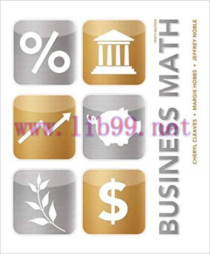 (PDF)Business Math 10th Edition