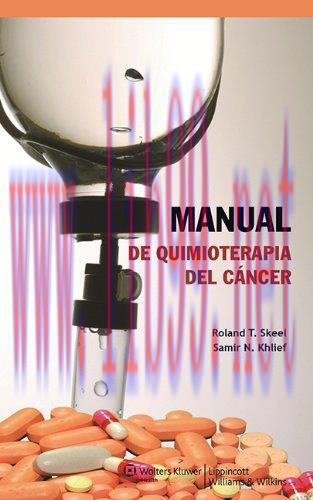 [AME]Manual de quimioterapia del c&aacute;ncer, 8th Edition (Spanish Edition) (Original PDF)