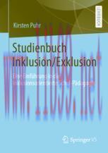 [PDF]Studienbuch Inklusion/Exklusion: Eine Einf&uuml;hrung in die inklusionsorientierte Schul-P&auml;dago...