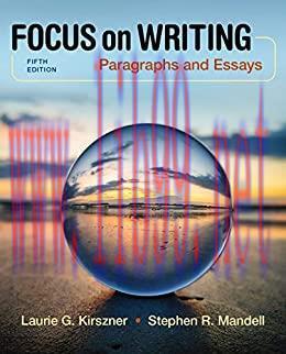 (PDF)Focus on Writing: Paragraphs and Essays