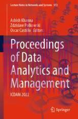 [PDF]Proceedings of Data Analytics and Management : ICDAM 2022