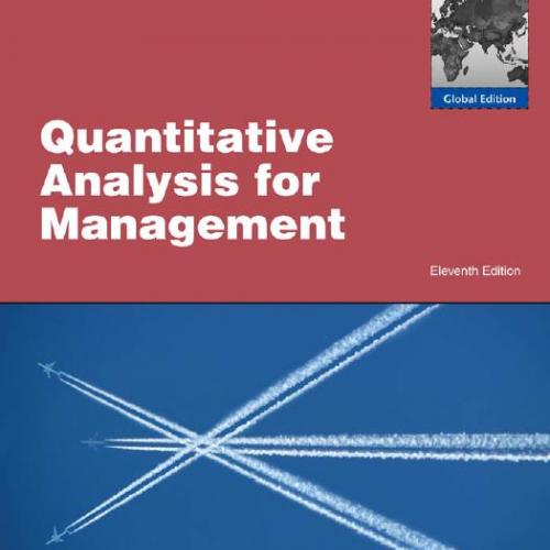 Quantitative Analysis for Management 11th Global Edition