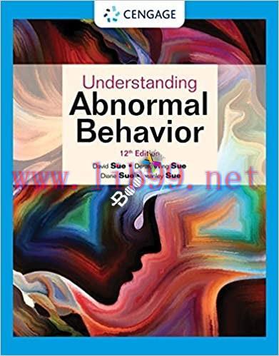 [PDF]Understanding Abnormal Behavior 12E [DAVID SUE]