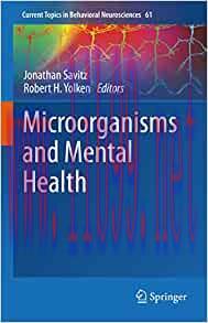 [AME]Microorganisms and Mental Health (Current Topics in Behavioral Neurosciences, 61) (EPUB)