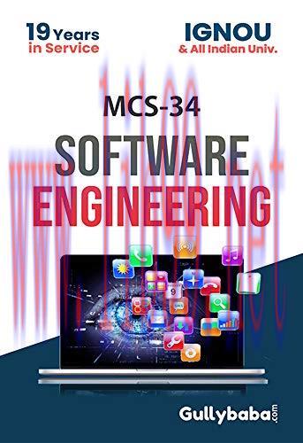 [FOX-Ebook]Gullybaba IGNOU 3rd Semester MA (Latest Edition) MCS-034 Software Engineering