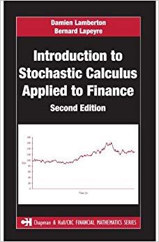 (PDF)Introduction to Stochastic Calculus Applied to Finance (Chapman and HallCRC Financial Math...