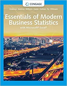 (PDF)Essentials of Modern Business Statistics with Microsoft Excel (MindTap Course List)