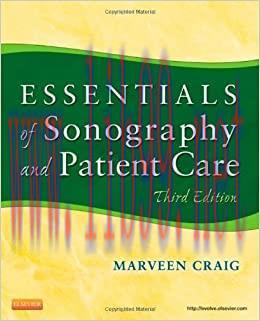(PDF)Essentials of Sonography and Patient Care, 3e 3rd (third) Edition by Craig RDMS, Marveen (...