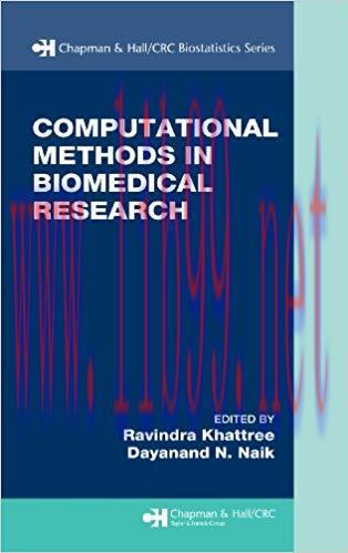 (PDF)Computational Methods in Biomedical Research (Chapman & Hall/CRC Biostatistics Series Book...