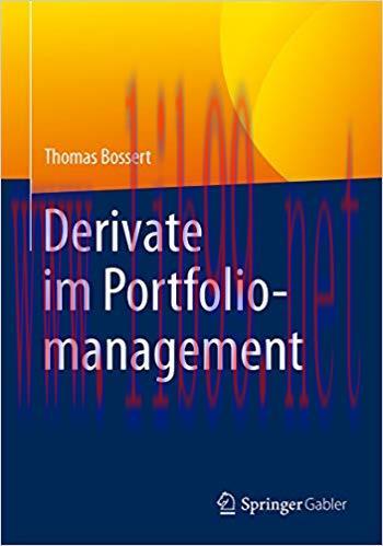 (PDF)Derivate im Portfoliomanagement (German Edition) 1. Aufl. 2017 Edition
