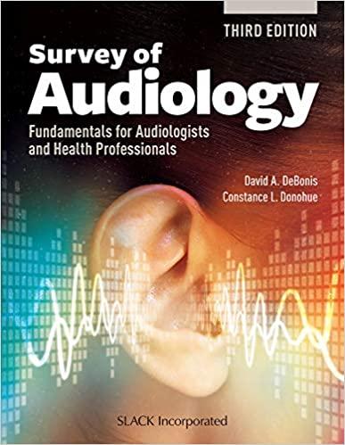 Survey of Audiology 3rd Edition