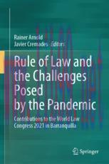 [PDF]Rule of Law and the Challenges Posed by the Pandemic: Contributions to the World Law Congr...