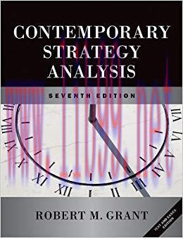 (PDF)Contemporary Strategy Analysis and Cases: Text and Cases 7th Edition
