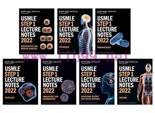 [AME]USMLE Step 1 Lecture Notes 2022: 7-Book Set (USMLE Prep) (High Quality Image PDF)