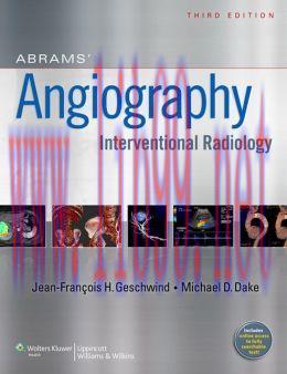 [AME]Abrams' Angiography: Interventional Radiology, 3rd Edition (ORIGINAL PDF from_ Publisher)