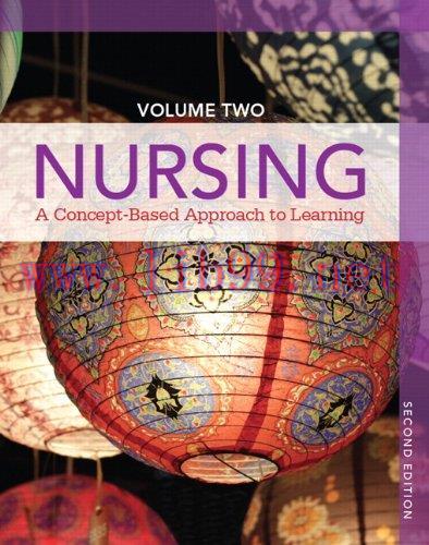 [AME]Nursing: A Concept-Based Approach to Learning, Volume II (2nd Edition) (PDF)