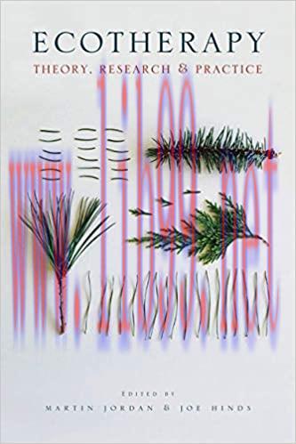 (PDF)Ecotherapy: Theory, Research and Practice