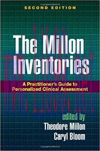 (PDF)The Millon Inventories, Second Edition: A Practitioner&rsquo;s Guide to Personalized Clinical As...