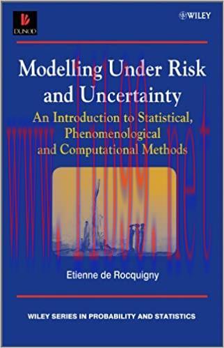 (PDF)Modelling Under Risk and Uncertainty: An Introduction to Statistical, Phenomenological and...