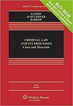 (PDF)Criminal Law and Its Processes Cases and Materials [Connected Casebook] (Aspen Casebook) (...