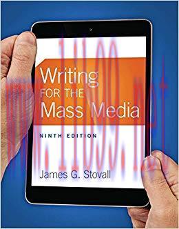 Writing for the Mass Media 9th Edition,