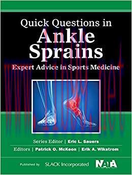 (PDF)Quick Questions in Ankle Sprains: Expert Advice in Sports Medicine