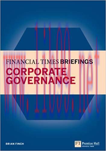 (PDF)Financial Times Briefing on Corporate Governance: Financial Times Briefing PDF eBk (Financ...