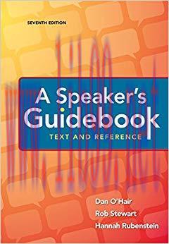 A Speaker&rsquo;s Guidebook 7th Edition,