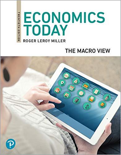 Economics Today the Macro View 20th Edition