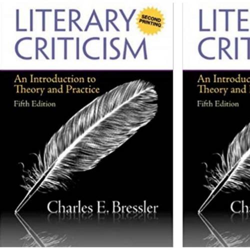 Literary Criticism An Introduction to Theory and Practice 5th Edition