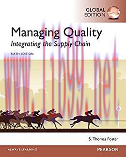 (PDF)Managing Quality: Integrating the Supply Chain, Global Edition