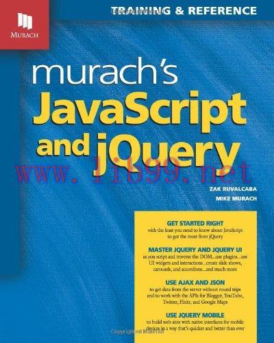 [FOX-Ebook]Murach's JavaScript and jQuery