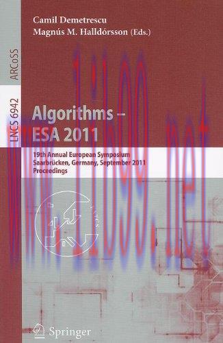 [FOX-Ebook]Algorithms - ESA 2011