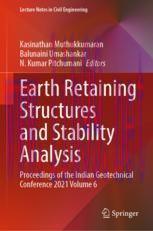 [PDF]Earth Retaining Structures and Stability Analysis: Proceedings of the Indian Geotechnical ...
