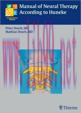 [AME]Manual of Neural Therapy According to Huneke, 2nd Edition