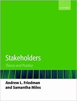 (PDF)Stakeholders Theory and Practice 1st Edition