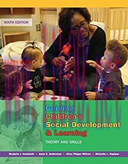 (PDF)Guiding Children&rsquo;s Social Development and Learning: Theory and Skills