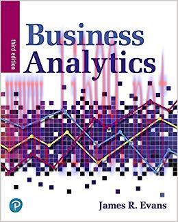 Business Analytics 3rd Edition,