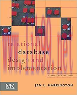 Relational Database Design and Implementation 4th Edition,
