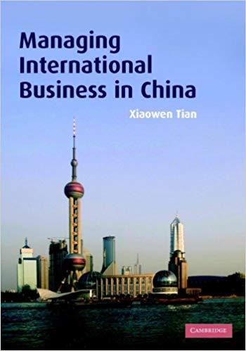 (PDF)Managing International Business in China