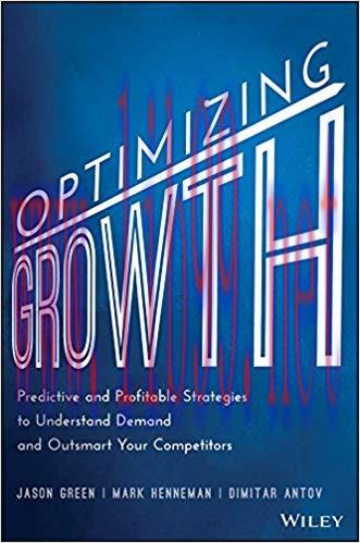 (PDF)Optimizing Growth: Predictive and Profitable Strategies to Understand Demand and Outsmart ...