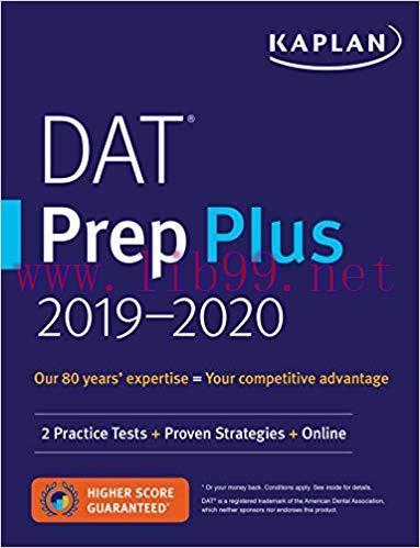 [AME]DAT Prep Plus 2019-2020 (EPUB)