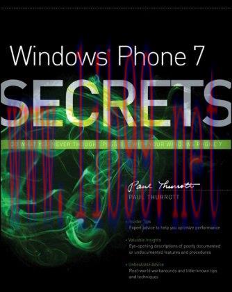 [FOX-Ebook]Windows Phone 7 Secrets