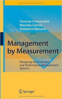 (PDF)Management by Measurement Designing Key Indicators and Performance Measurement Systems 200...